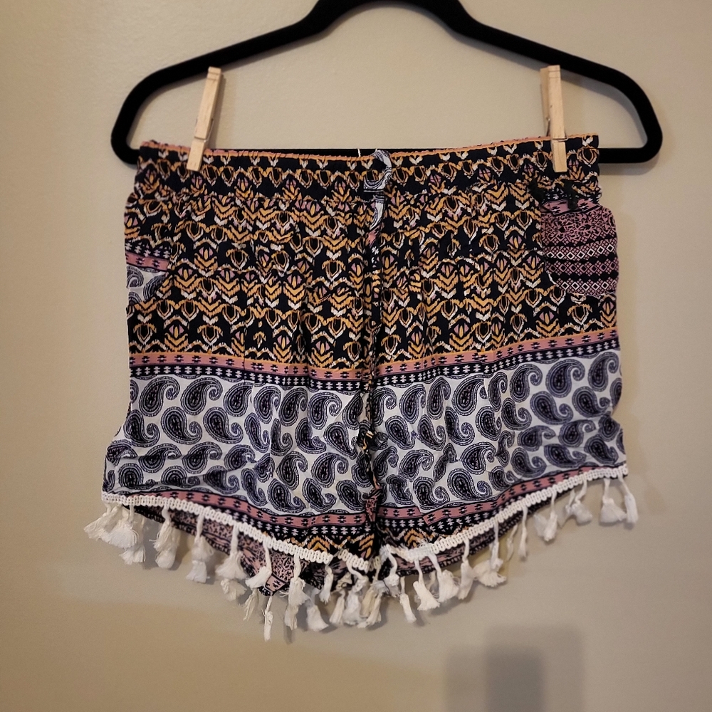 Womens print shorts